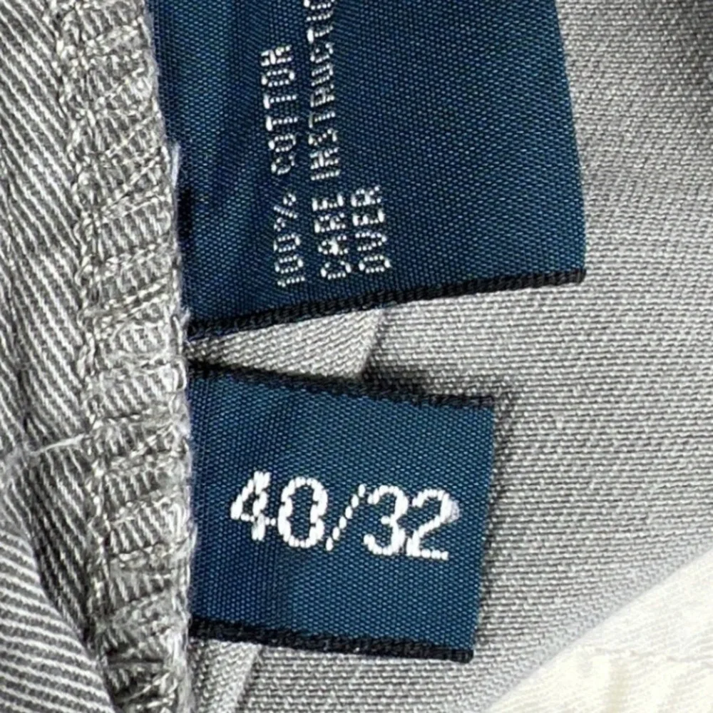 Polo Ralph Lauren Mens Chino‎ Pants 40x32 Gray Cotton Classic Preppy Casual